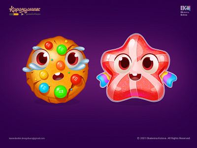 Game elements for Match-3 style play art design illustration illustrator