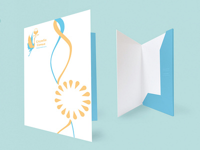 Corporate identity for the Family Service medical center.