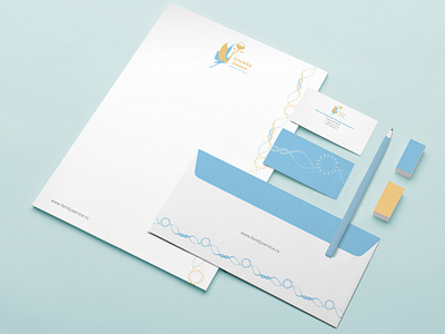 Corporate identity for the Family Service medical center.