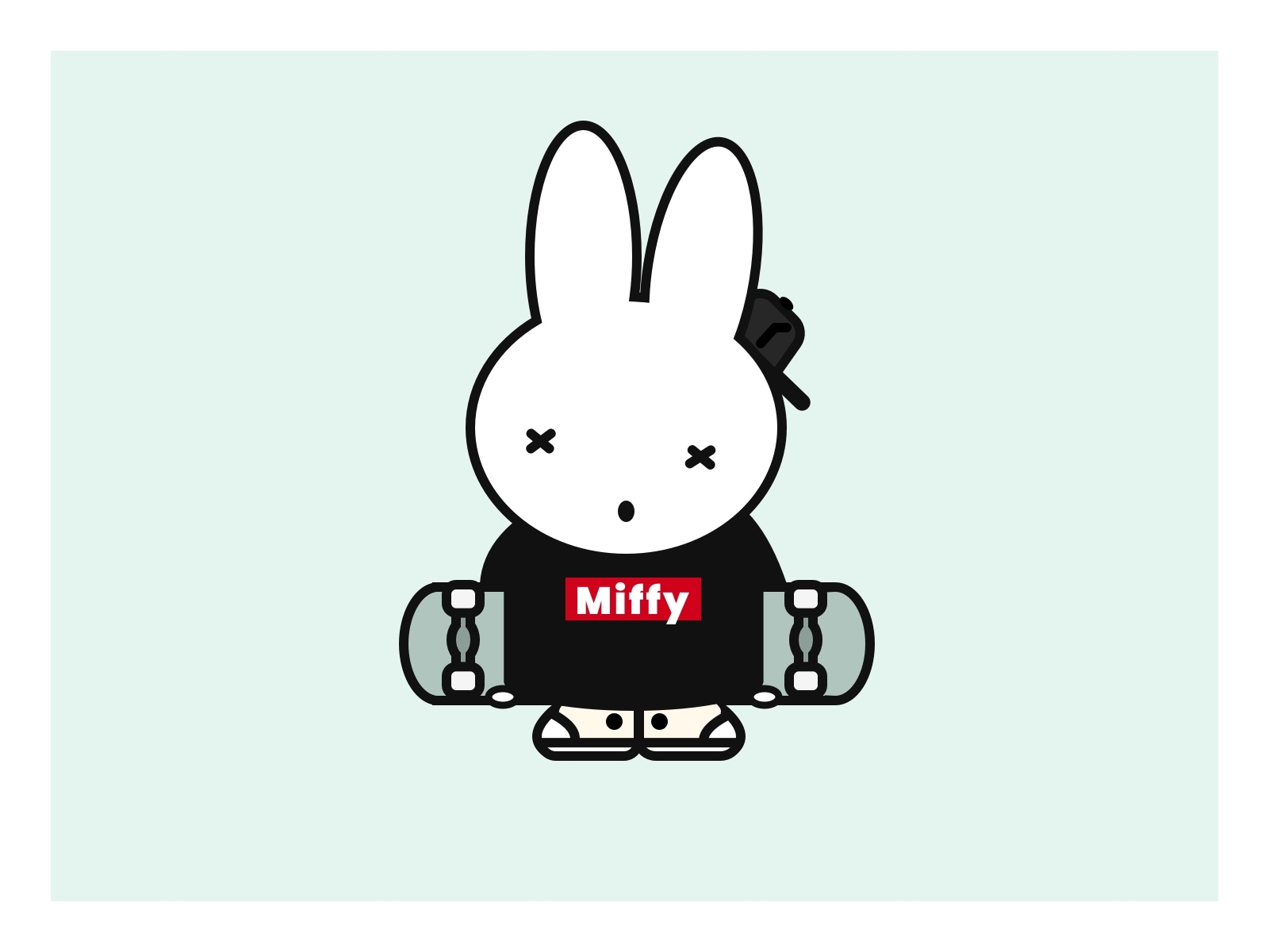 Sk8er Miffy By Pantelis Korovilas On Dribbble