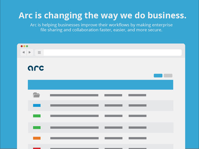 Arc is changing the way we do business.