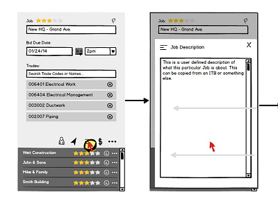 Jobs Panel Task Flows 3 design flow interaction interface job jquery pane panel task ui user