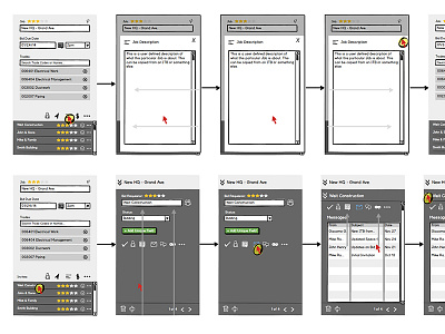 Jobs Panel Task Flows 4 design flow interaction interface panel task ui user