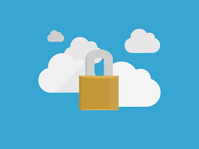 Security & the Cloud design email illustration leadership thought white paper