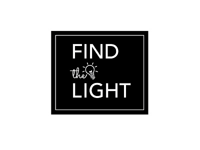 Find the Light brand branding bulb find light lightbulb photographer photography