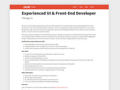 Front-End Dev