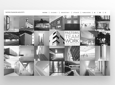 Architects Website design minimal ui ux web website