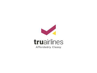 Tru Airlines | Brand identity design