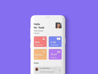 student progress app app design typography user experience user interface ux