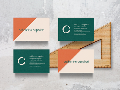 Catherine Capellari ~ Brand Identity brand design brand identity branding design design gráfico graphic design logo logo design minimal visual identity