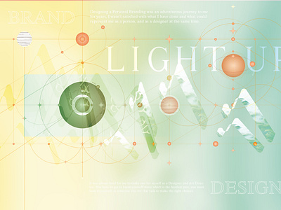 Light up color design graphic illustration inspiration shape visual