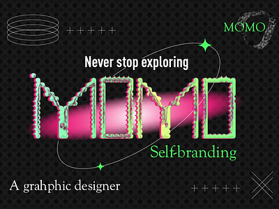 Slef branding 3d branding color design graphic illustration inspiration logo shape visual