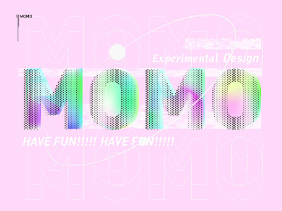 MOMO color design graphic illustration inspiration shape visual