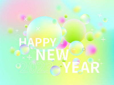Happy new year! color design graphic illustration inspiration shape visual