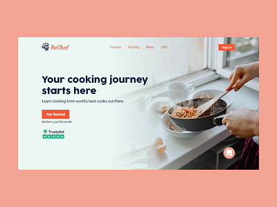 BeChef cooking school website