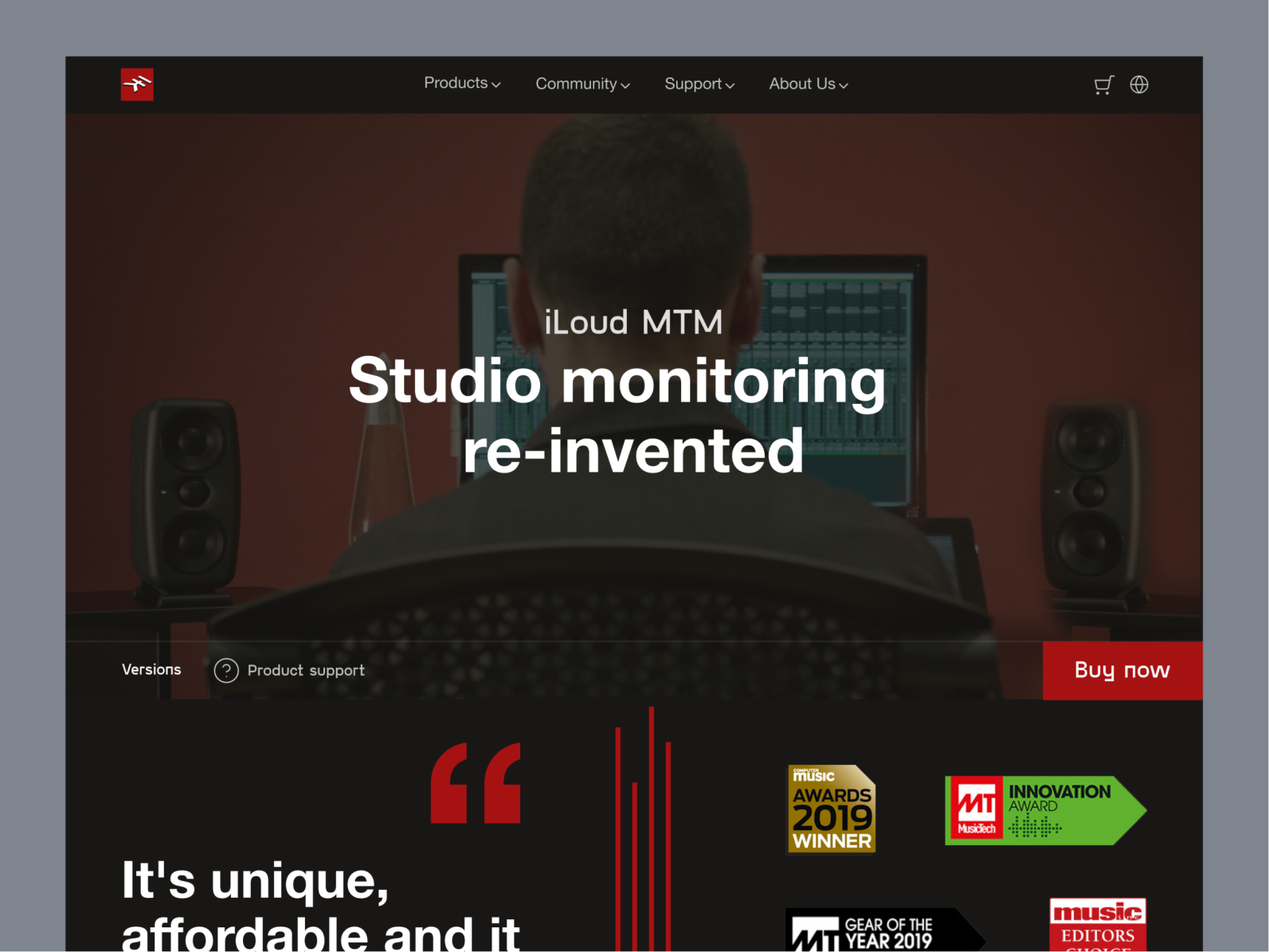 Professional speaker website design by Inkiad Haider on Dribbble