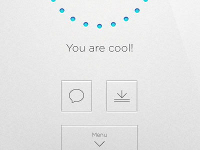 are you? iphone ui vector