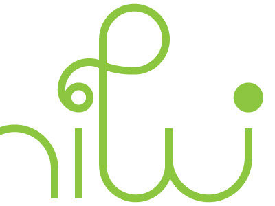 logo work in progress green logotype