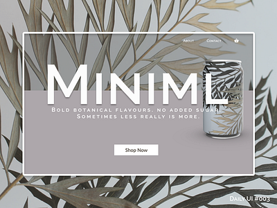 MINIML • Landing Page