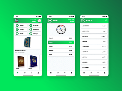 ISLAMIC POCKET GUIDE Conceptual Design app design ui ux