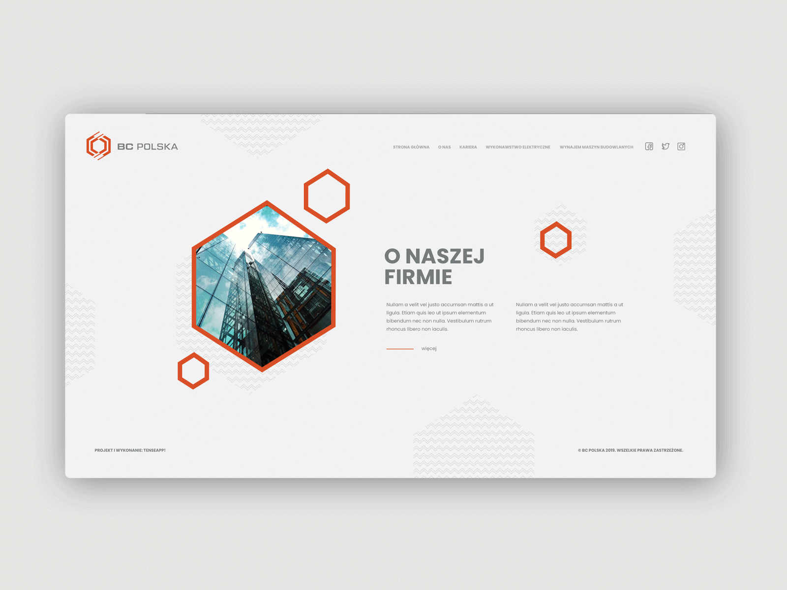 BC Polska design typography ui ux vector web webdesign