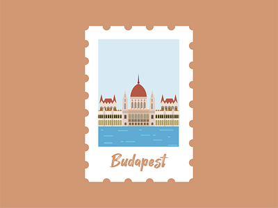 Budapest budapest city illustration cityscape flat design flat illustration illustrator vector vector design vector illustration