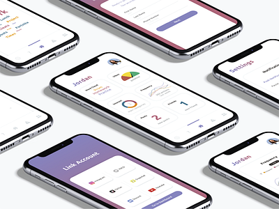 Widget Dashboard adobe xd dashboad dashboard ui gradient icon illustrator navigation bar ui design uiux whitespace widgets