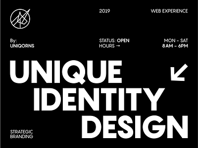 UNIQUE identity design