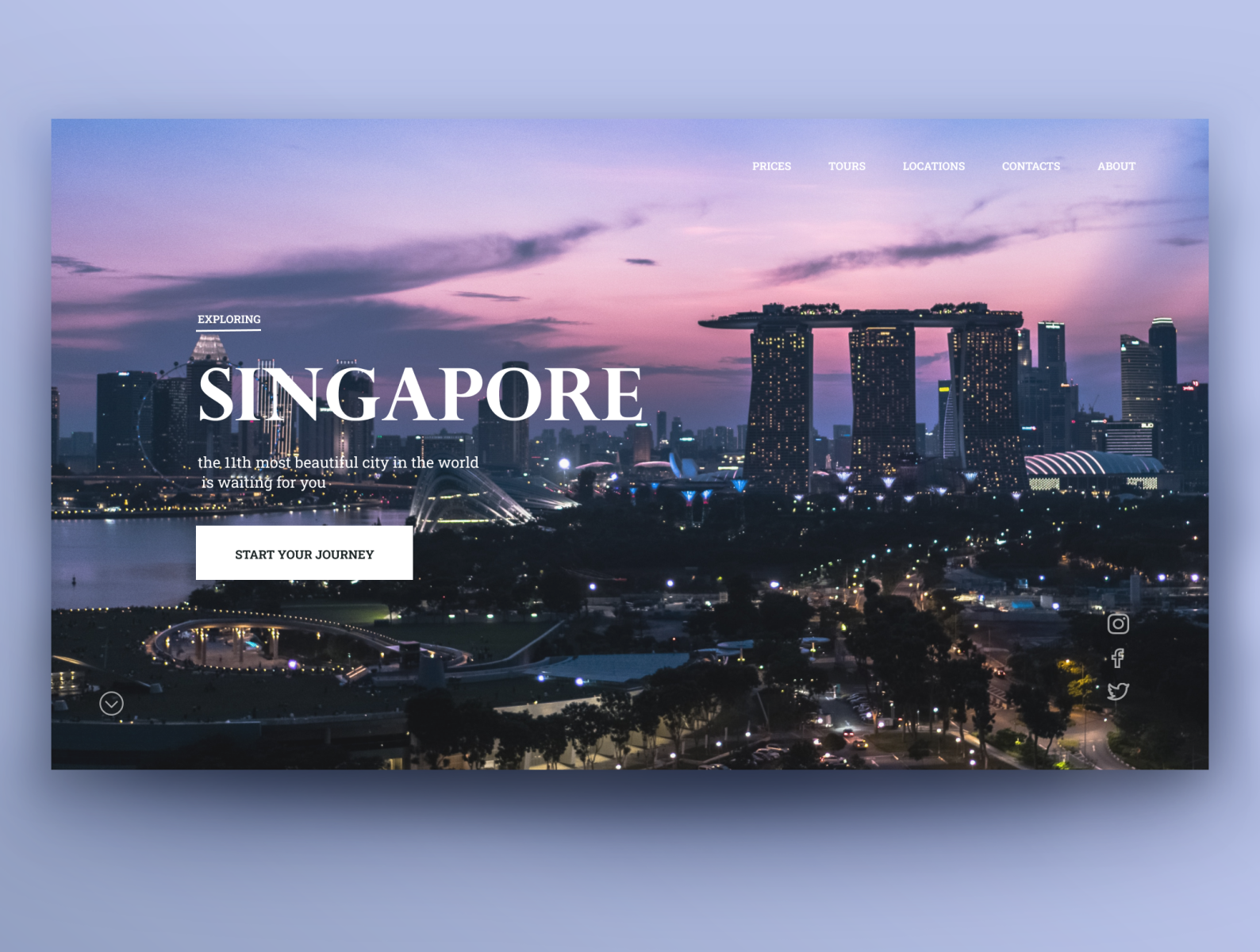 Singapore concept by Элина Гусева on Dribbble