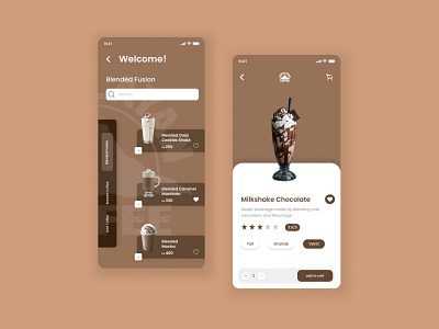 Coffee Shop UI