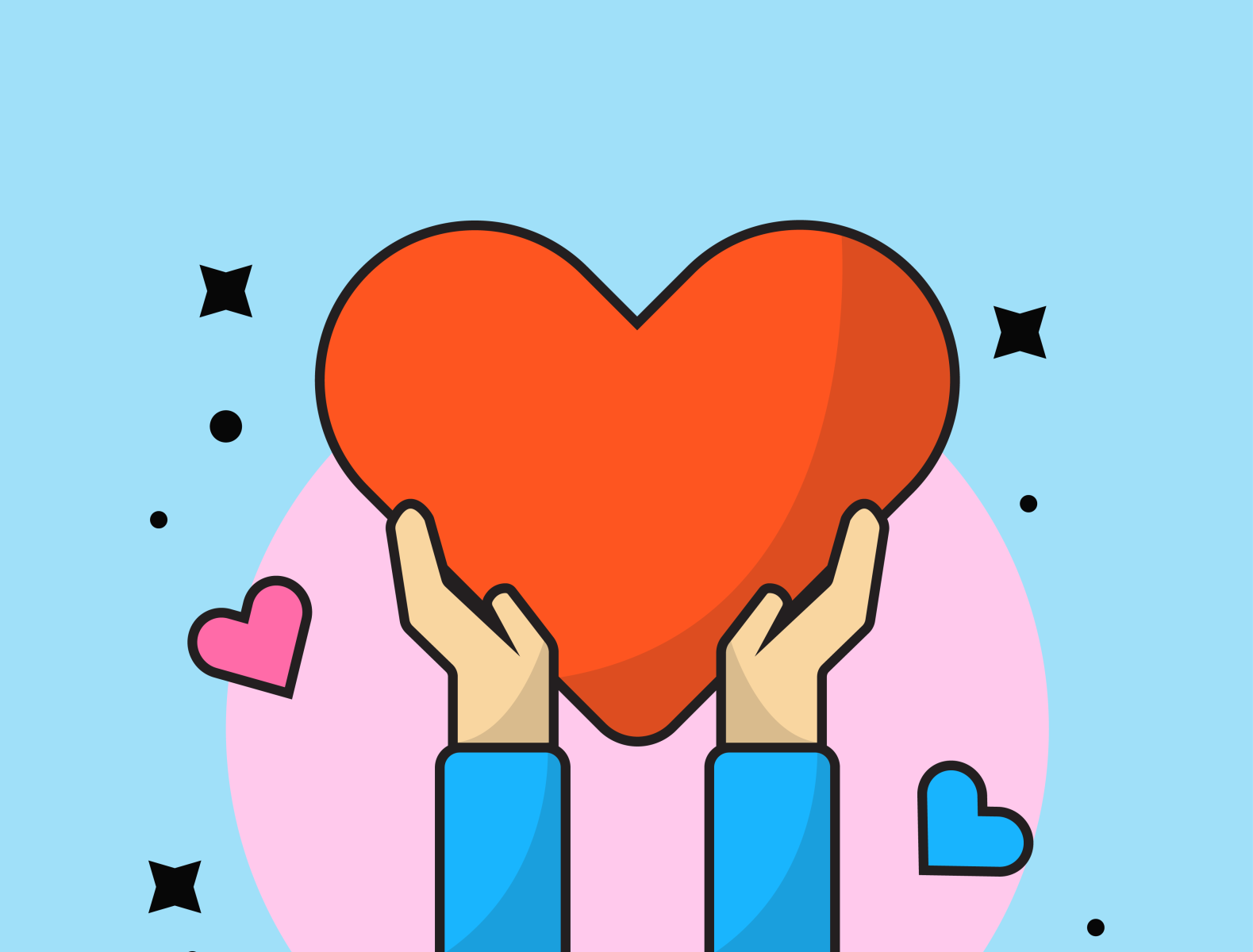 Take it heart by Subhan Raza Ansari on Dribbble