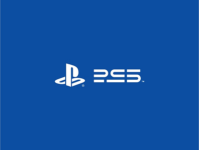 Playstation Logo Redesign Concept blue logo logo logo design playstation playstation logo ps logo ps5 ps5 logo rounded logo