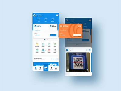 Dana App UI & UX Redesign banking app payment app ui ui design uiux