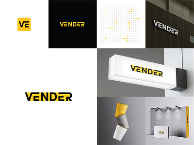 VENDER Branding project brand design brand identity branding logo logo design visual identity