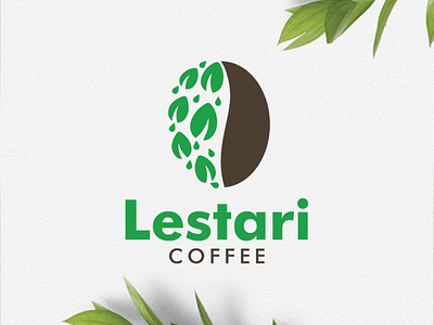 Lestari Coffee - Logo, branding abdullahstd art branding coffee design flat icon identity illustration illustrator lettering logo logo inspiration logobrand logomark logotype typography ui ux vector