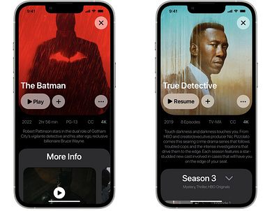 HBO Max Redesign Content Select Screen app apple branding design graphic design hbo illustration logo netflix service streaming ui ux vector video