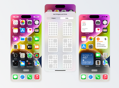 iOS Home Screen Grid Tool app apple design grid ios mac mobile organization plugin product productivity ui ux widget