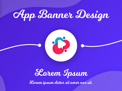 App Banner Design Concept banner app design pixellab