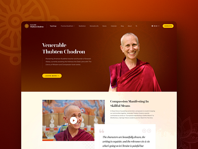 Thubten Chodron buddhism buddhist dalai lama dharma monk nun religion religious spiritual sravasti abbey teacher thubten chodron tutor website design