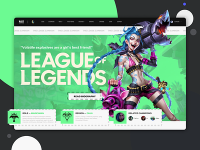 League Of Legends app branding design game illustration league of legends logo lol typography ui ul ux vector web