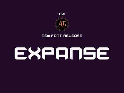 EXPANSE | DISPLAY AND FUTURISTIC FONT creativefabrica design font font awesome font design font family fontbundles fontcreator futuristic inkscape logo serif typography