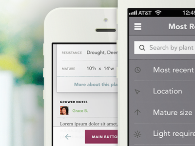 A growing side project app gardening ios plants secretsauce