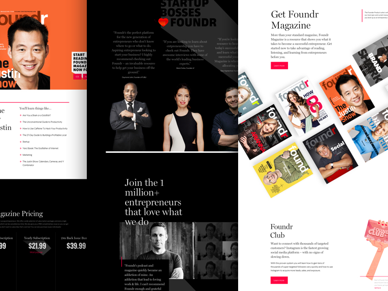 Upcoming Foundr Magazine Redesign By Brian Hoff On Dribbble