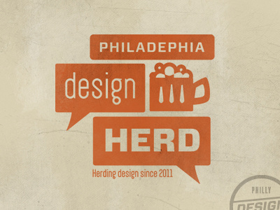 Philadelphia Design Herd beer chat forza mug orange pakt tan
