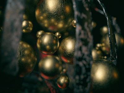 Medieval #1 3d c4d cinema4d gold photoshop thea