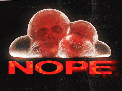 The Big Nope 3d art c4d cinema4d design graphics illustration surreal typography visual