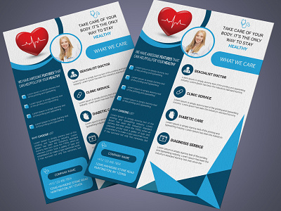 Medical Flyer Design. How is looking branding design illustration logo vector web