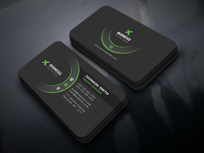 Business card by Tawhid Shuhel on Dribbble