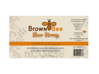 Brown Bee Honey