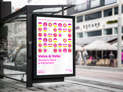 Voice & Vote (Exhibition Concept) - Poster
